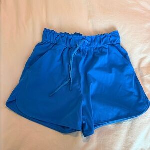 Lululemon Athletica Vibrant Blue Athletic Shorts